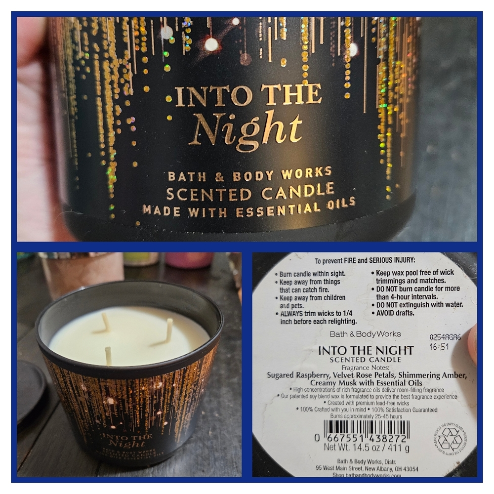 Bath & Body Works 3 wick candle